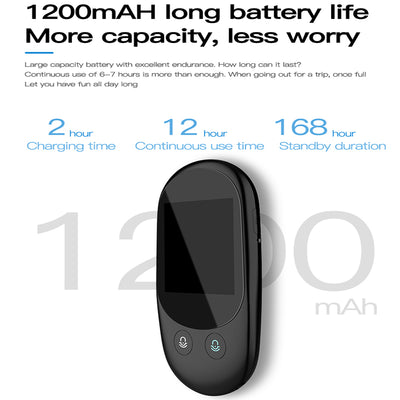 Traductor Inteligente Portátil con Cámara, Pantalla Táctil 2.4" y WiFi - Image 4