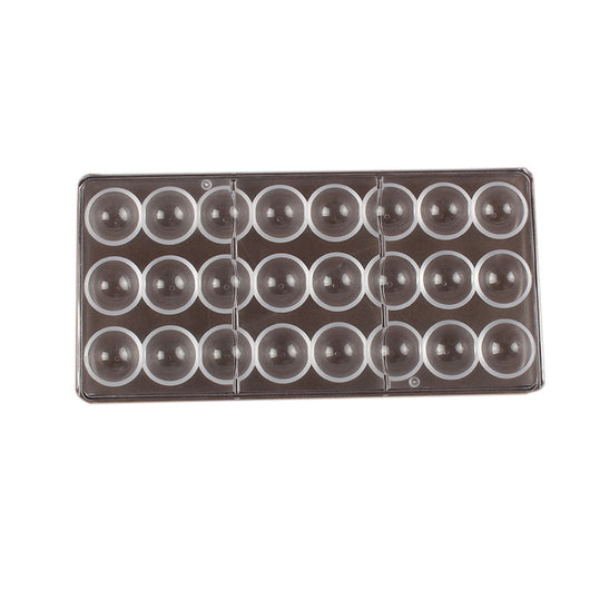 Molde Esférico para Chocolate y Postres - 24 Piezas de Silicona Premium