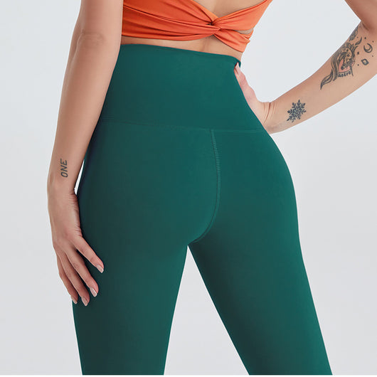 Conjunto Deportivo Mujer Yoga Top Espalda Descubierta y Leggins Cintura Alta - Image 14