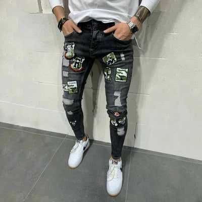 Pantalones Casuales Slim Fit con Stretch para Hombre - Image 9