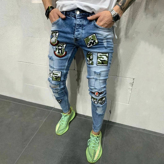 Pantalones Casuales Slim Fit con Stretch para Hombre - Image 8