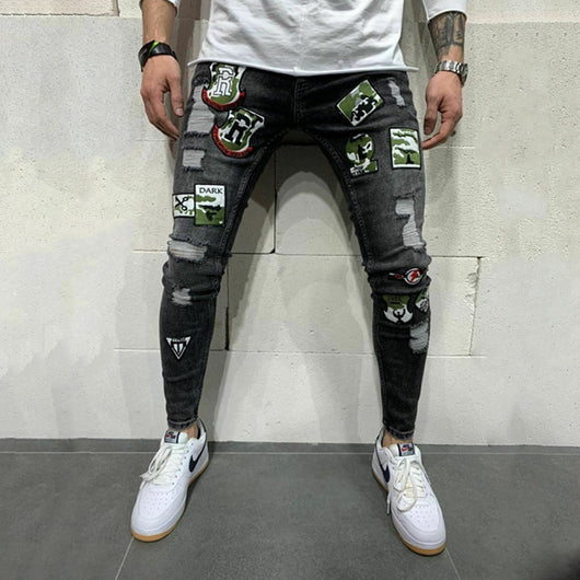 Pantalones Casuales Slim Fit con Stretch para Hombre - Image 5