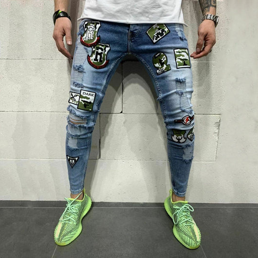 Pantalones Casuales Slim Fit con Stretch para Hombre - Image 4