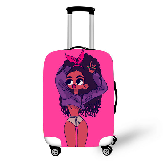 Funda Protectora para Maleta con Diseño de Arte Africano - Cobertor Elástico para Equipaje 18-30 Pulgadas - Image 20