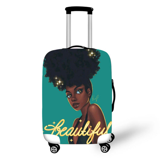 Funda Protectora para Maleta con Diseño de Arte Africano - Cobertor Elástico para Equipaje 18-30 Pulgadas - Image 25