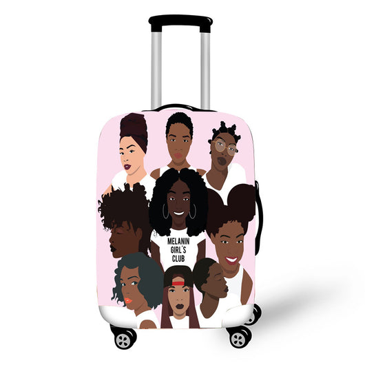 Funda Protectora para Maleta con Diseño de Arte Africano - Cobertor Elástico para Equipaje 18-30 Pulgadas - Image 32