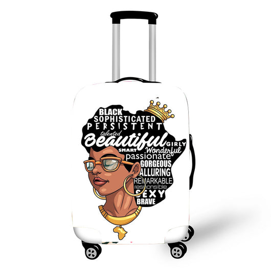 Funda Protectora para Maleta con Diseño de Arte Africano - Cobertor Elástico para Equipaje 18-30 Pulgadas - Image 13