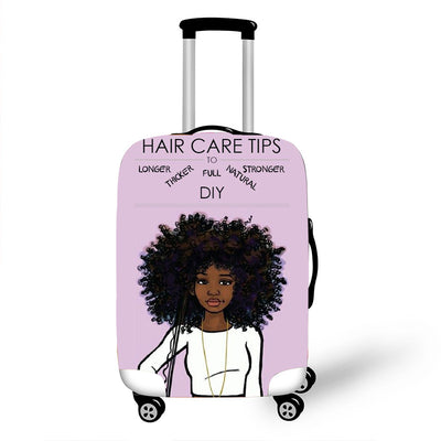 Funda Protectora para Maleta con Diseño de Arte Africano - Cobertor Elástico para Equipaje 18-30 Pulgadas - Image 16