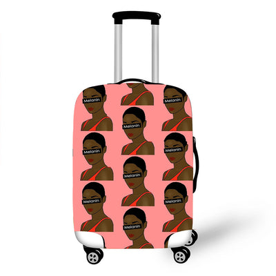 Funda Protectora para Maleta con Diseño de Arte Africano - Cobertor Elástico para Equipaje 18-30 Pulgadas - Image 11