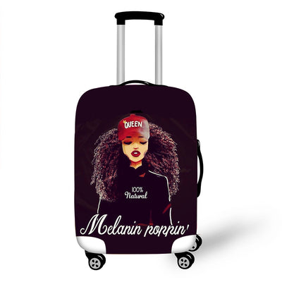 Funda Protectora para Maleta con Diseño de Arte Africano - Cobertor Elástico para Equipaje 18-30 Pulgadas - Image 9