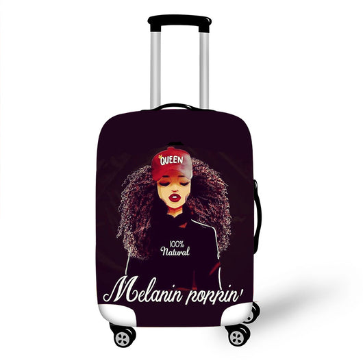 Funda Protectora para Maleta con Diseño de Arte Africano - Cobertor Elástico para Equipaje 18-30 Pulgadas - Image 9