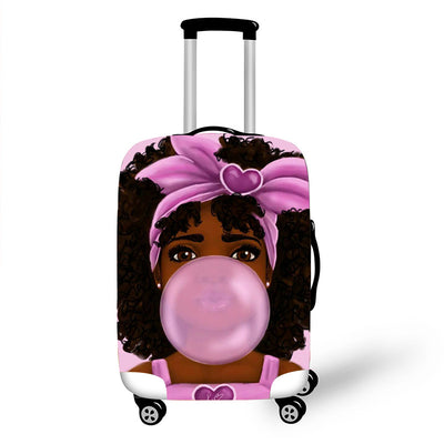 Funda Protectora para Maleta con Diseño de Arte Africano - Cobertor Elástico para Equipaje 18-30 Pulgadas - Image 8