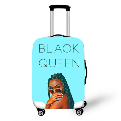 Funda Protectora para Maleta con Diseño de Arte Africano - Cobertor Elástico para Equipaje 18-30 Pulgadas - Image 5