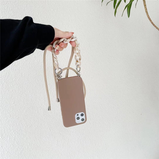 Funda Protectora con Cadena para iPhone 11, 12 Pro Max, XS Max y Modelos Anteriores - Image 8