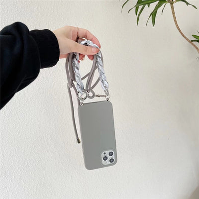 Funda Protectora con Cadena para iPhone 11, 12 Pro Max, XS Max y Modelos Anteriores - Image 5