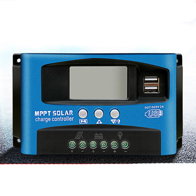 Controlador MPPT Solar 60A con Regulador PWM Dual USB 12V/24V - Image 9
