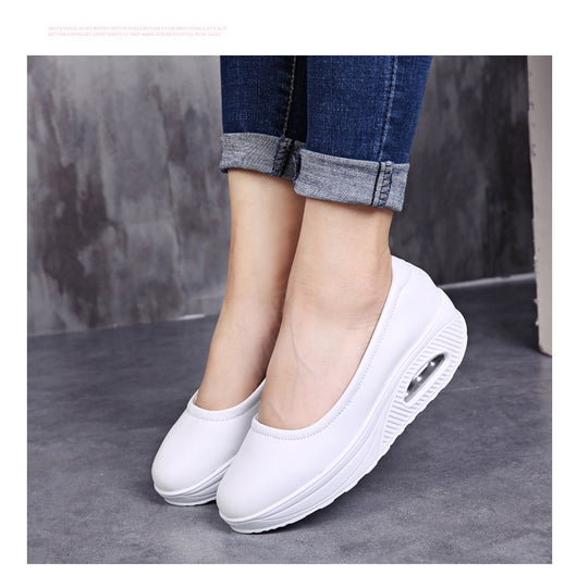 Zapatos Cómodos para Enfermeras y Trabajo - Cuero Transpirable Talla Grande - Image 15
