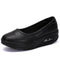 Zapatos Cómodos para Enfermeras y Trabajo - Cuero Transpirable Talla Grande