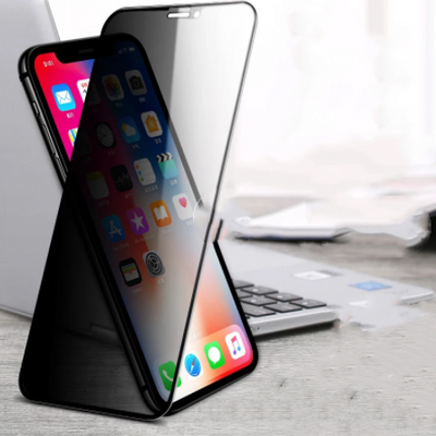 Mica de Privacidad con Borde Suave para iPhone 12/11 Pro Max