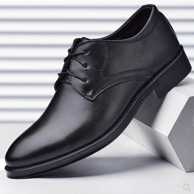 Zapatos de Cuero Británico para Trajes de Negocios