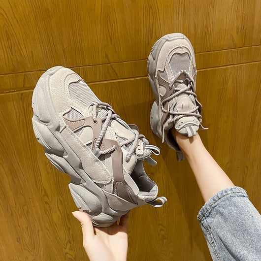 Zapatillas Deportivas Vulcanizadas para Mujer con Plataforma Cómoda y Malla Transpirable - Image 18