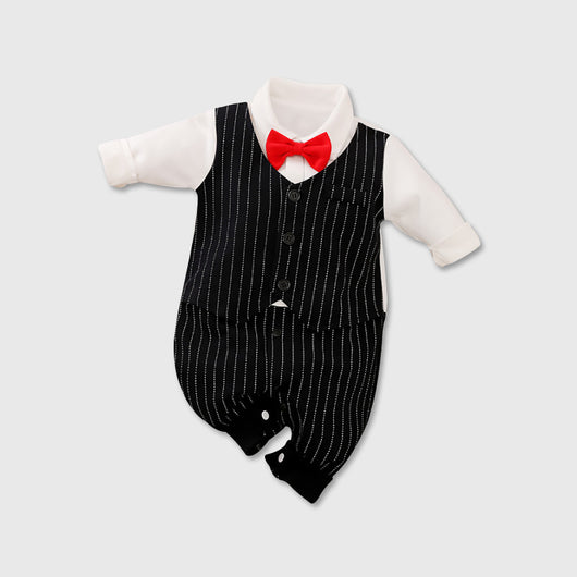 Mameluco Infantil Caballero Primavera Otoño - Ropa de Manga Larga para Bebé - Image 24