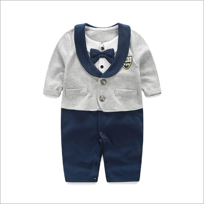 Mameluco Infantil Caballero Primavera Otoño - Ropa de Manga Larga para Bebé - Image 32
