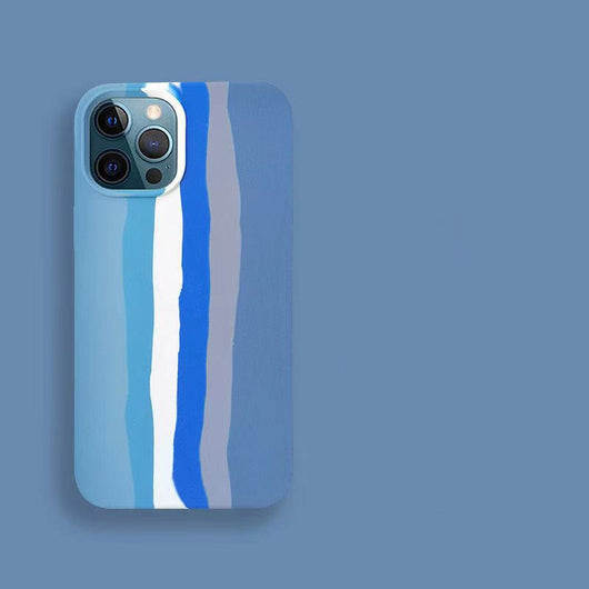 Funda iPhone 11 Arcoíris con Líquido Fluido - Protección y Estilo - Image 8