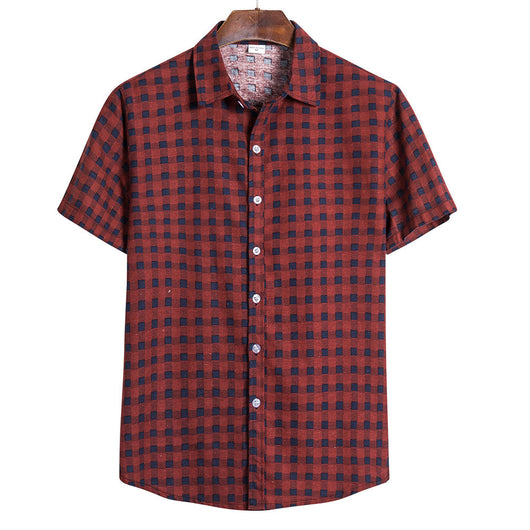 Camisa Holgada de Manga Corta para Hombre - Image 10