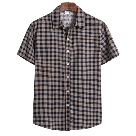Camisa Holgada de Manga Corta para Hombre - Image 2