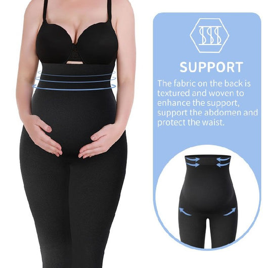 Leggins Premamá Cintura Alta - Pantalones Cómodos para Embarazo - Image 3