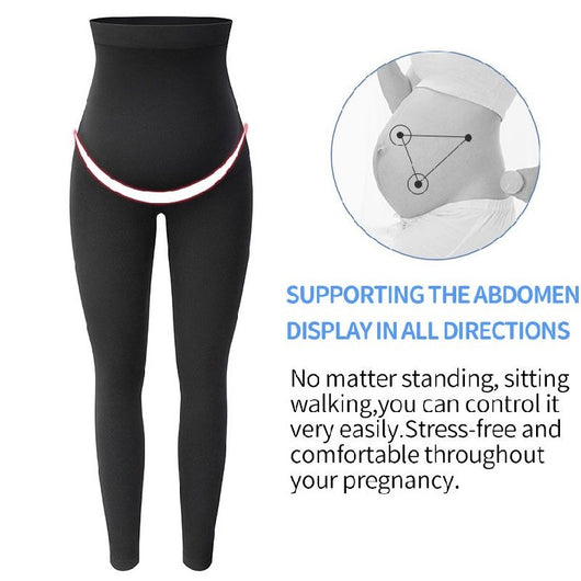 Leggins Premamá Cintura Alta - Pantalones Cómodos para Embarazo - Image 5