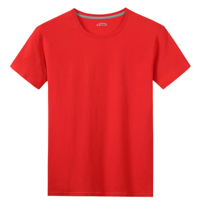 Playera de Algodón Puro para Hombre - Colores Sólidos - Image 32