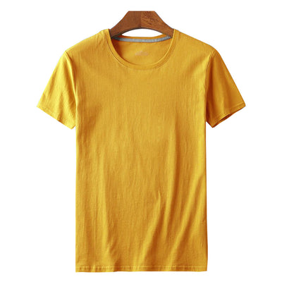 Playera de Algodón Puro para Hombre - Colores Sólidos - Image 28
