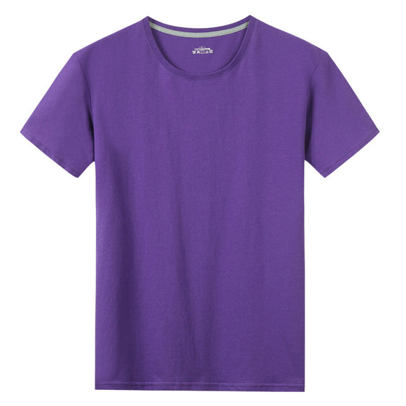 Playera de Algodón Puro para Hombre - Colores Sólidos