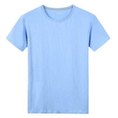Playera de Algodón Puro para Hombre - Colores Sólidos - Image 5