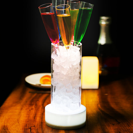 Juego de Copas Acrílicas para Cócteles y Champagne - Diseño Playa Cristal - Image 3