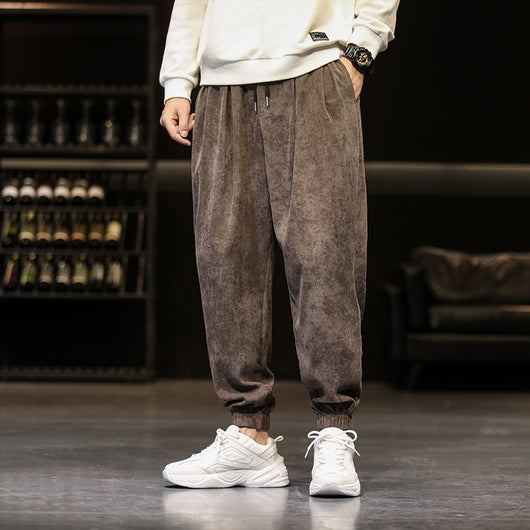 Pantalones de Pana Casual para Hombre