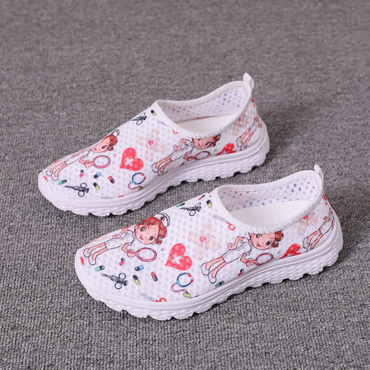 Tenis Deportivos de Malla para Mujer Talla Grande