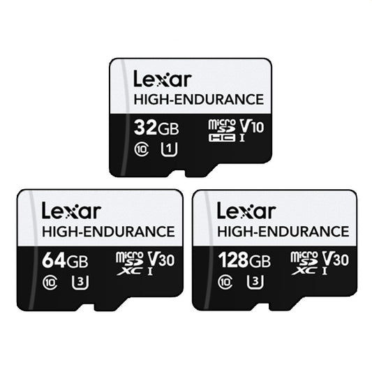 Tarjeta de Memoria microSD de Alta Velocidad 32GB/64GB/128GB para Dashcam y Cámaras de Seguridad