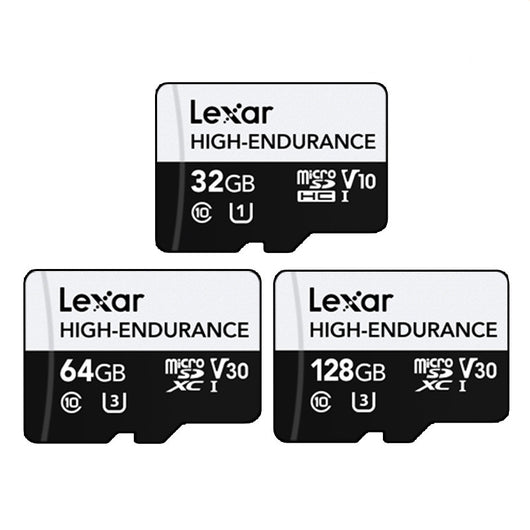 Tarjeta de Memoria microSD de Alta Velocidad 32GB/64GB/128GB para Dashcam y Cámaras de Seguridad