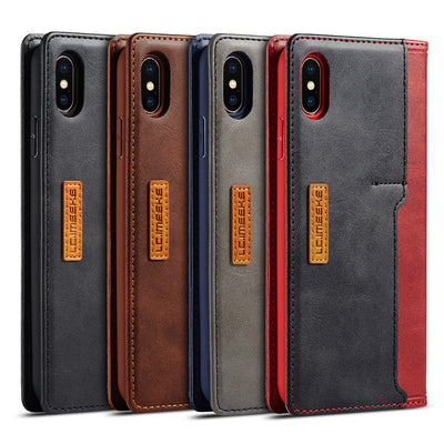 Cartera de Cuero Retro con Protección de Tarjetas