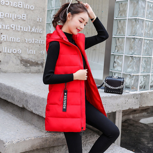 Chaleco Acolchado de Plumas para Mujer - Invierno y Otoño - Image 12