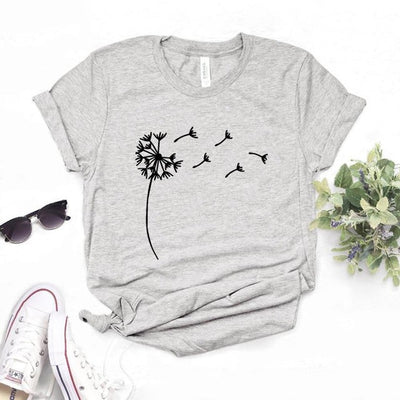 Camiseta Estampado Diente de León de Manga Corta - Image 9