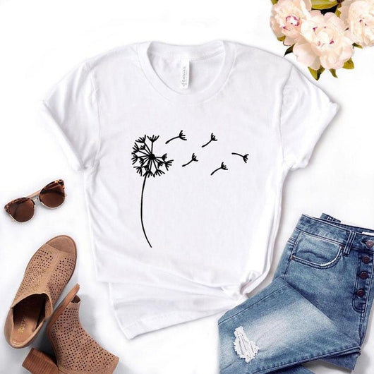 Camiseta Estampado Diente de León de Manga Corta - Image 13