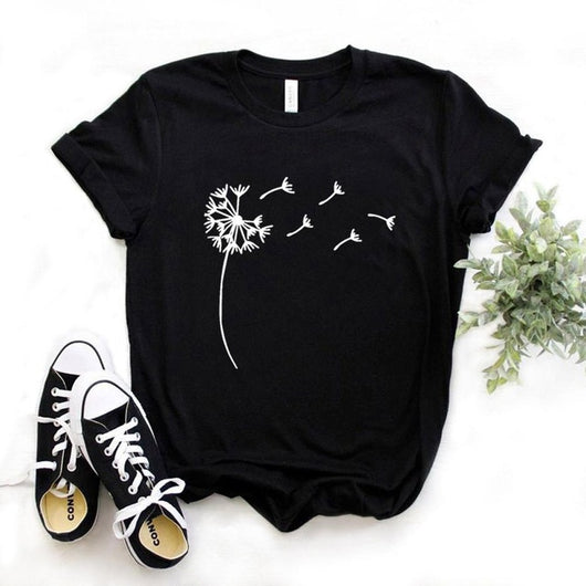 Camiseta Estampado Diente de León de Manga Corta - Image 11