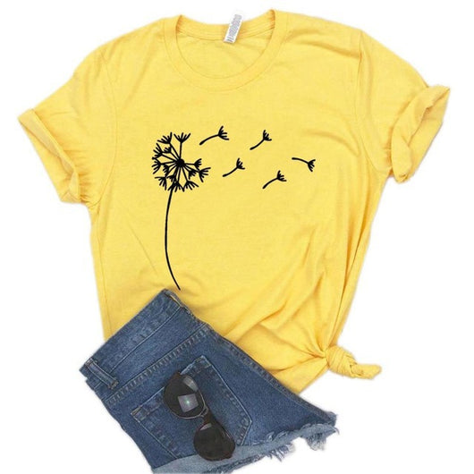 Camiseta Estampado Diente de León de Manga Corta - Image 10