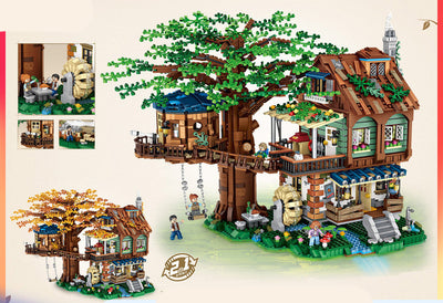 Casa del Árbol Bosque - Set de 4761 Bloques de Construcción con Figuras DIY - Image 6