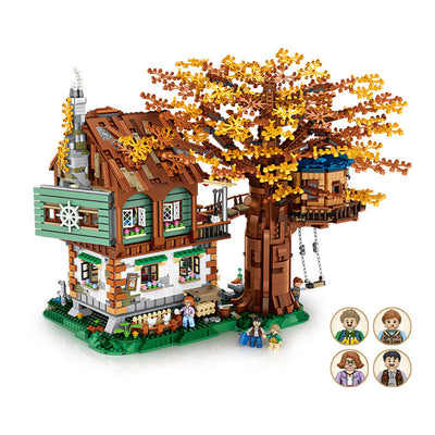 Casa del Árbol Bosque - Set de 4761 Bloques de Construcción con Figuras DIY - Image 8