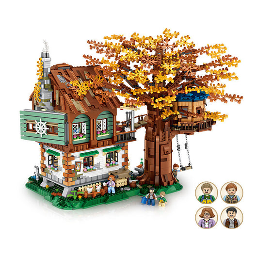 Casa del Árbol Bosque - Set de 4761 Bloques de Construcción con Figuras DIY - Image 8